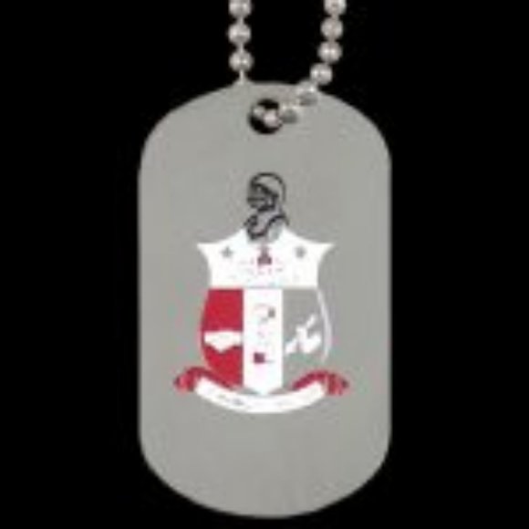 Kappa Alpha Psi Double Side Dog Tag Necklace - Picture 2 of 3